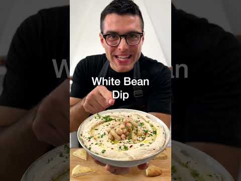 5-minute White Bean Dip is an easy appetizer idea