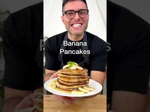 Easy Banana Pancakes in 20 minutes (Weekend breakfast idea)