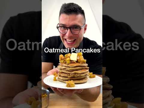 Oatmeal Pancakes are perfect for Breakfast and Brunch