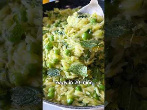 Easy Lemon Orzo in One Pot