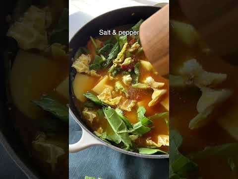 Curry Lentil Soup (protein rich)