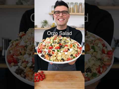 Easy Orzo Salad (20 mins)