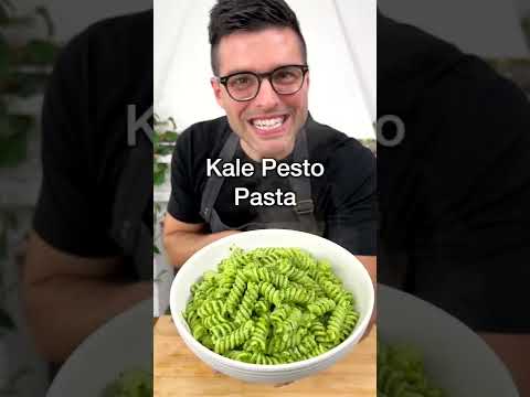 Easy Kale Pesto Pasta in 20 minutes