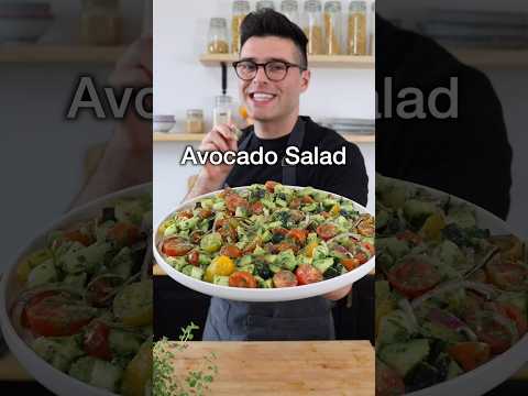 Easy Creamy Avocado Salad