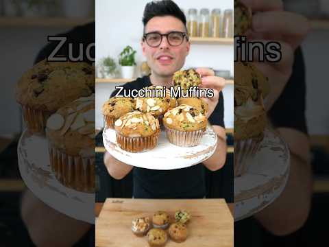 Easy Zucchini Muffins in 30 mins