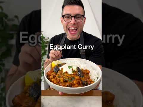 Tender &amp; Rich Eggplant Curry in about 30 minutes