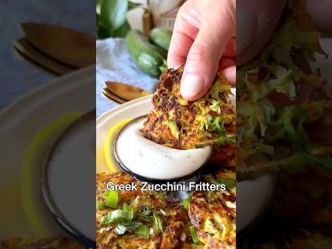 Greek Zucchini Fritters