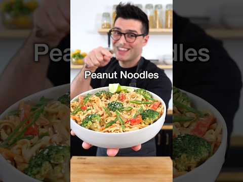 Peanut Noodles in 20 minutes