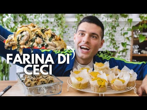 Farina di ceci: 4 ricette facili per tutti i giorni