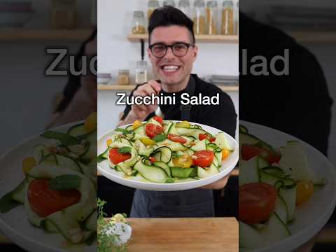 Raw Zucchini Salad