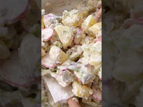 Creamy Dill Potato Salad (perfect for BBQs)