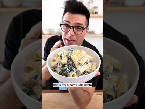 Creamy Kale Pasta in 20 minutes