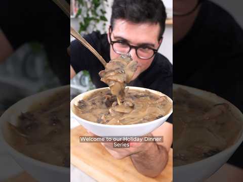 Creamiest Mushroom Gravy Recipe