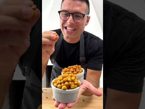 Roasted Chickpeas | Perfect for salads and toast