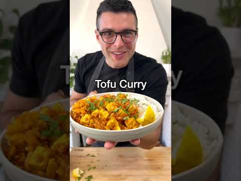 Tofu Curry is tasty, creamy and easy to make