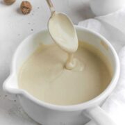 vegan béchamel sauce