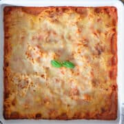 vegan pizzaiola pasta bake