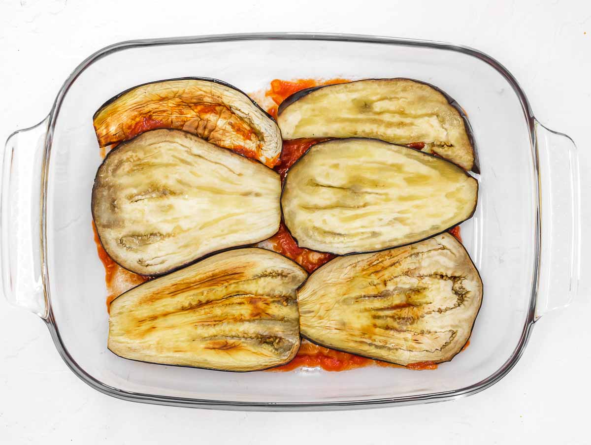 eggplant layer