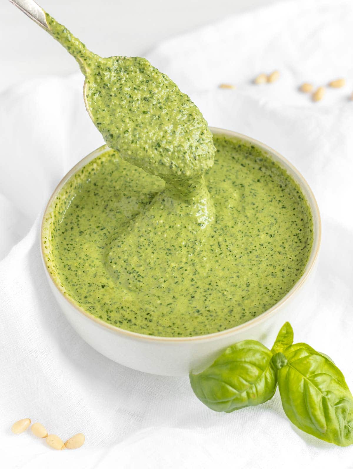 pesto di basilico vegan