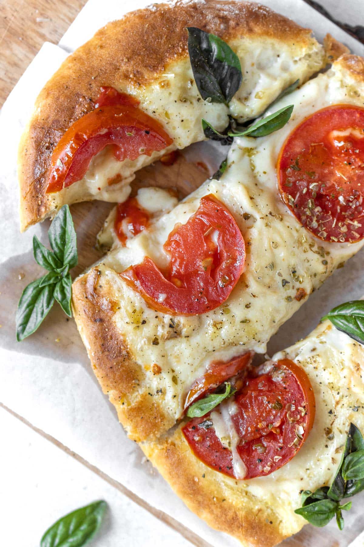 the Italian flatbread pizza