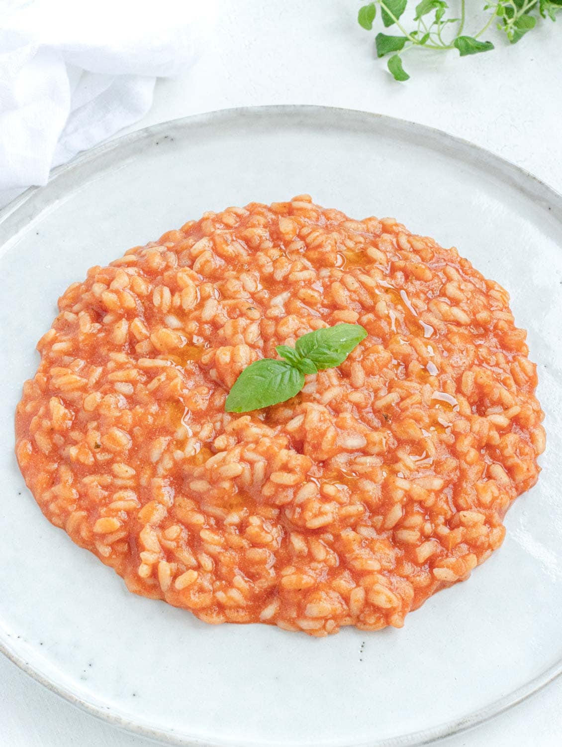 Creamy Vegan Tomato Risotto