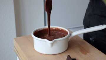 chocolate custard step 4