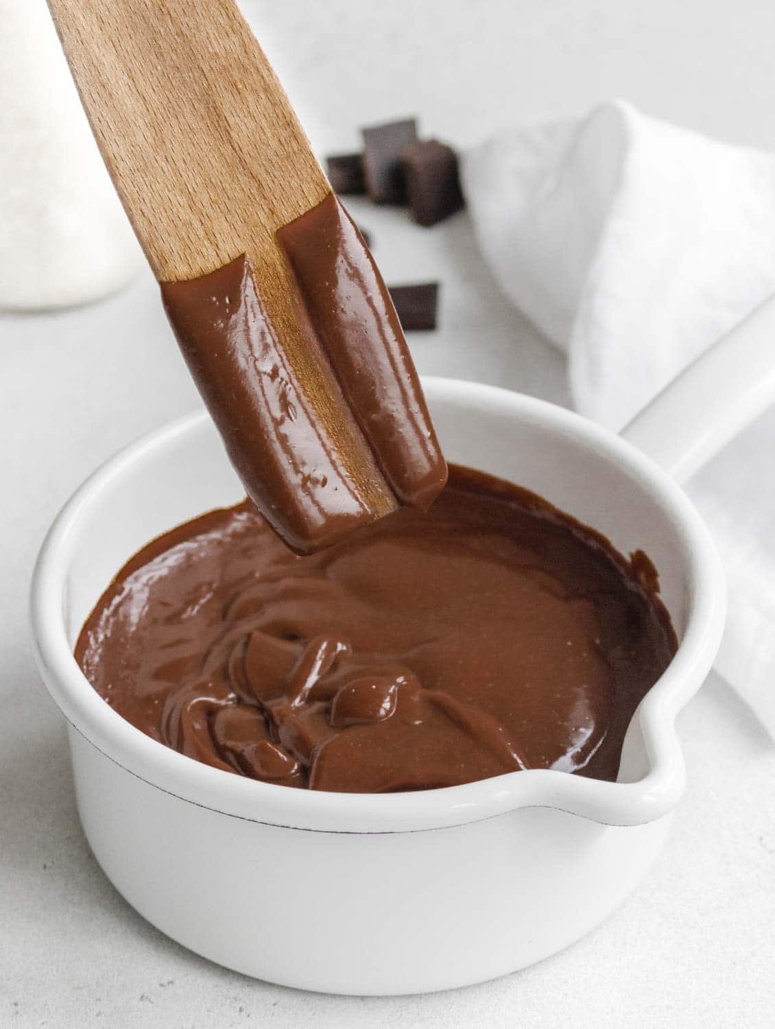 chocolate custard creaminess test