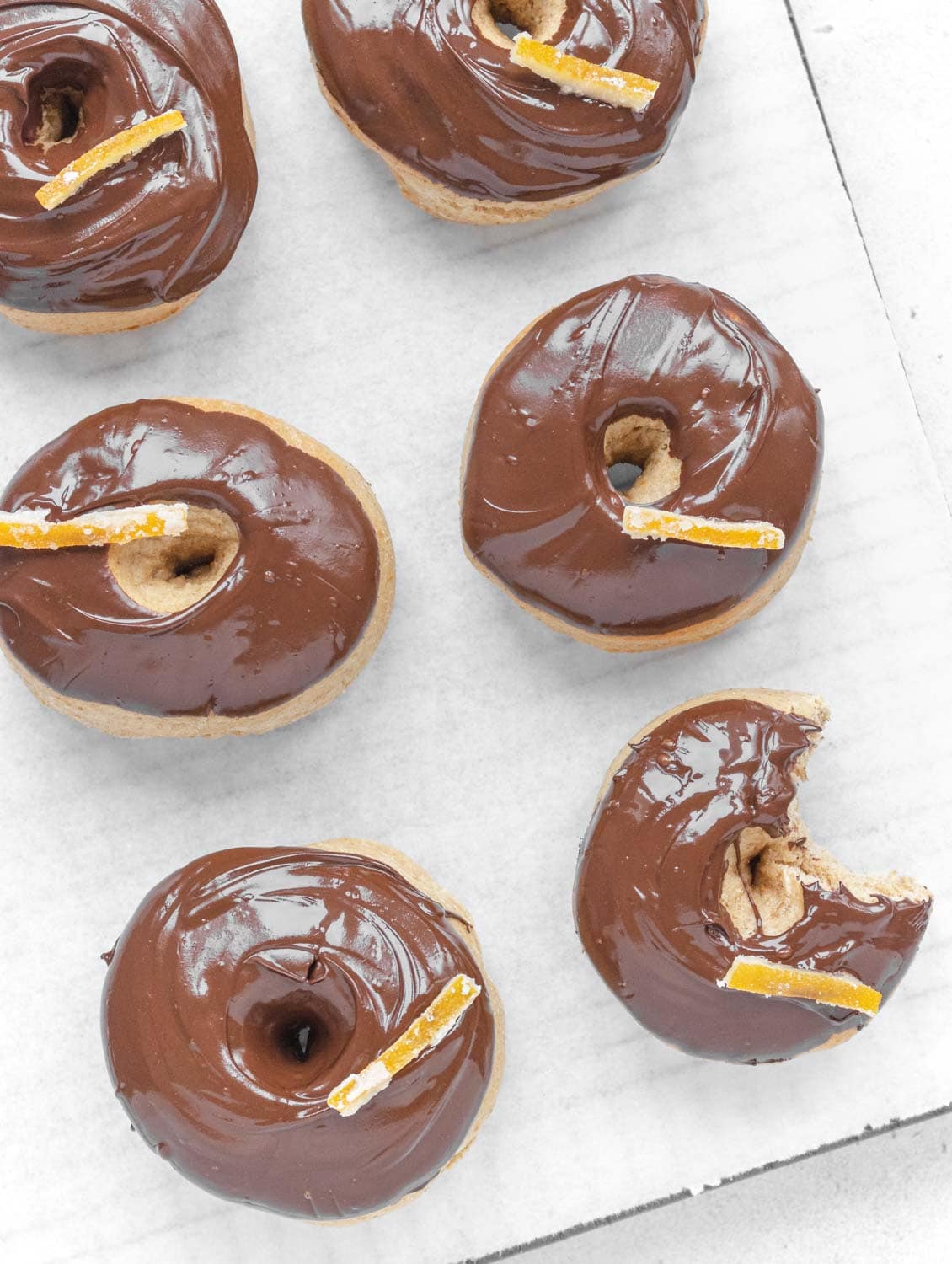 vegan chocolate donuts