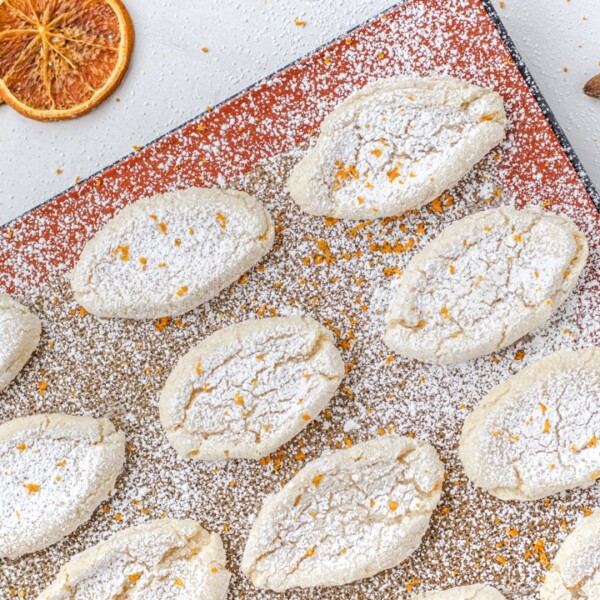 Vegan Orange Cookies