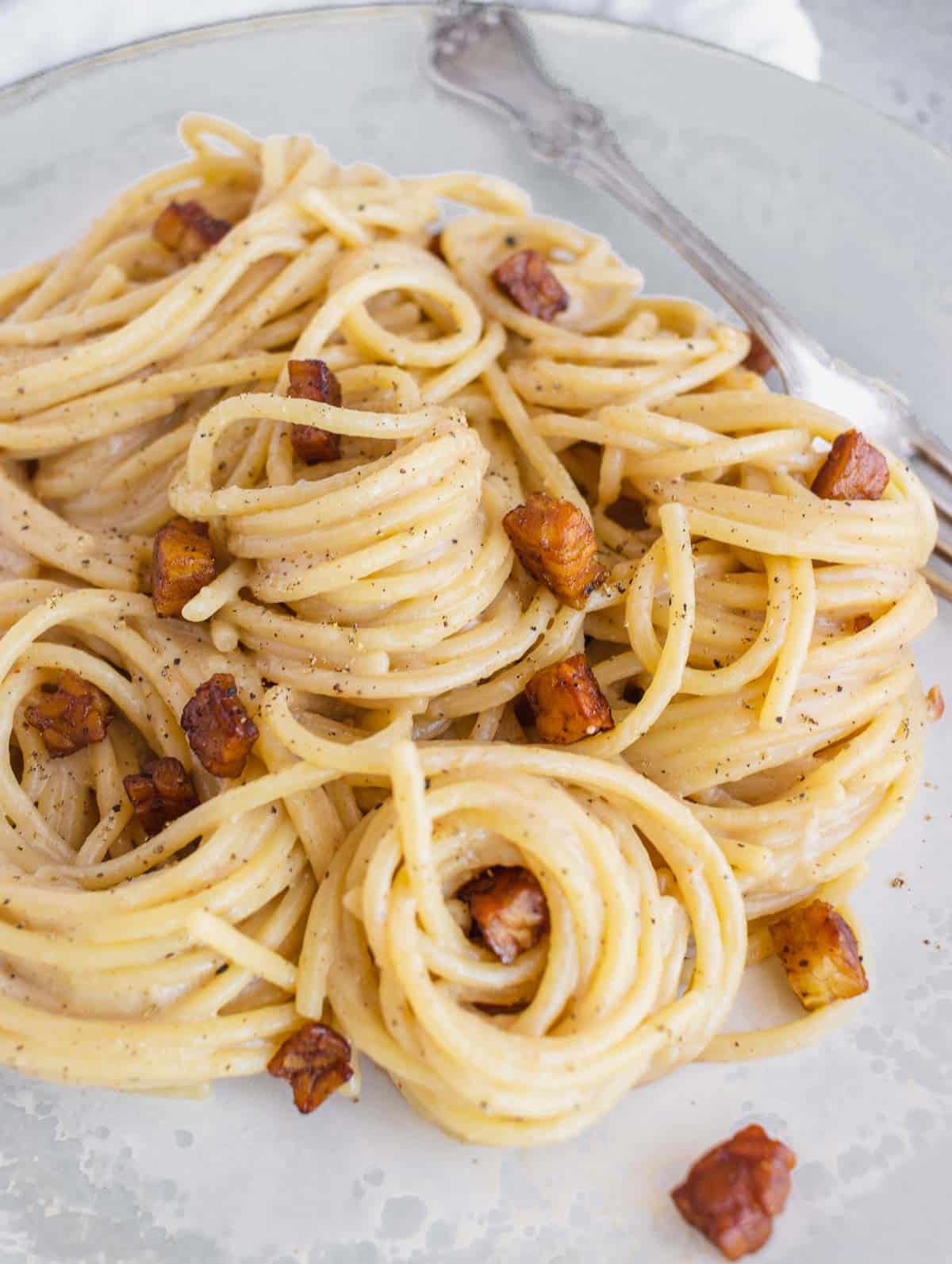 carbonara vegana