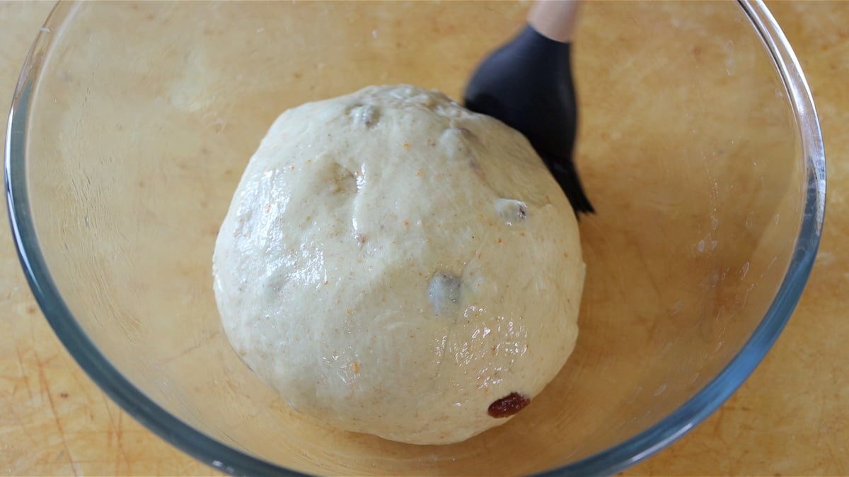 proofing the dough