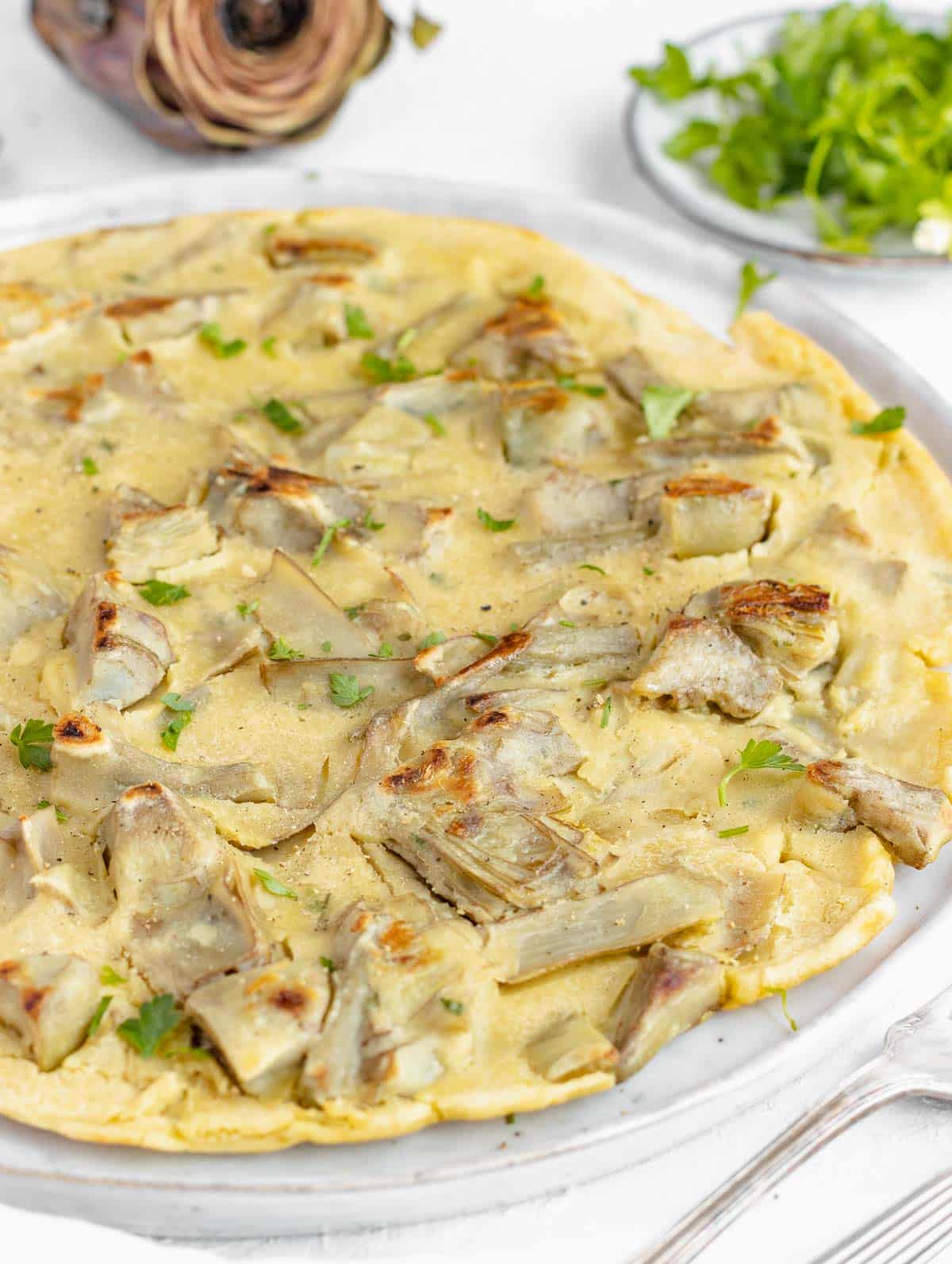 artichoke frittata