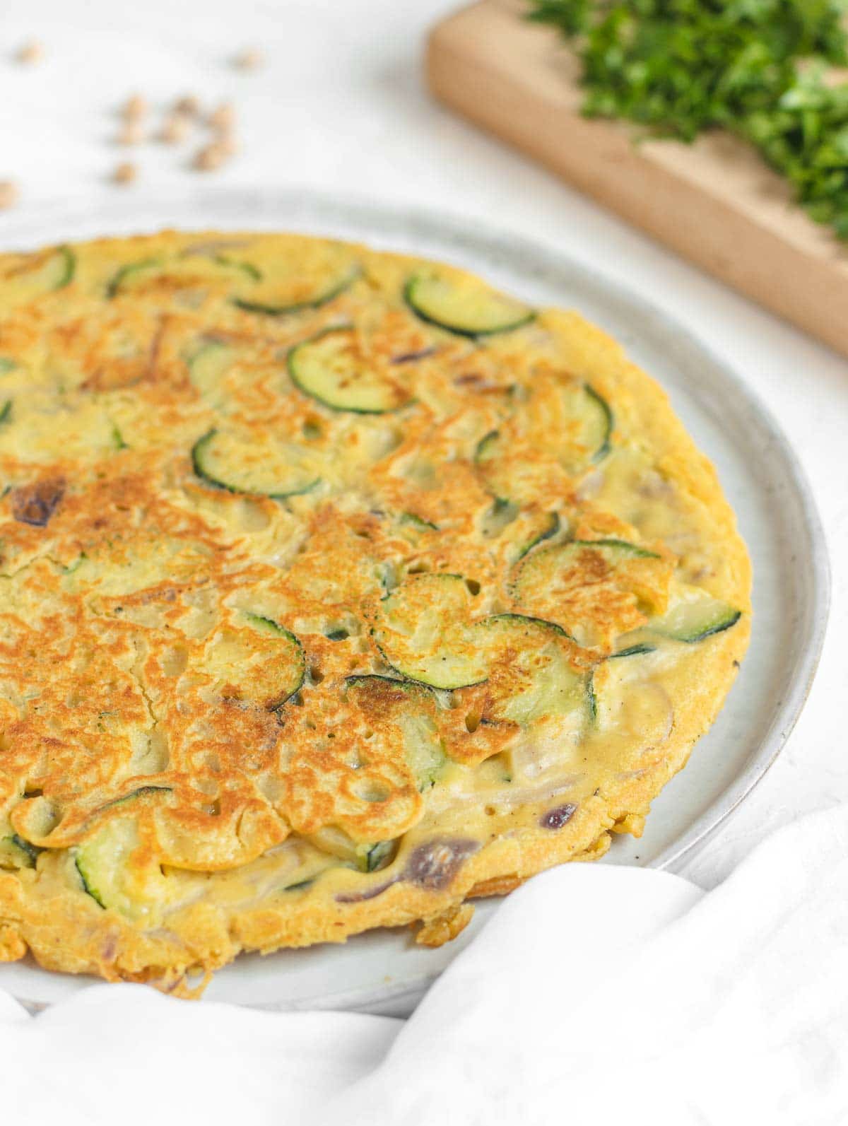 vegan frittata no eggs no tofu