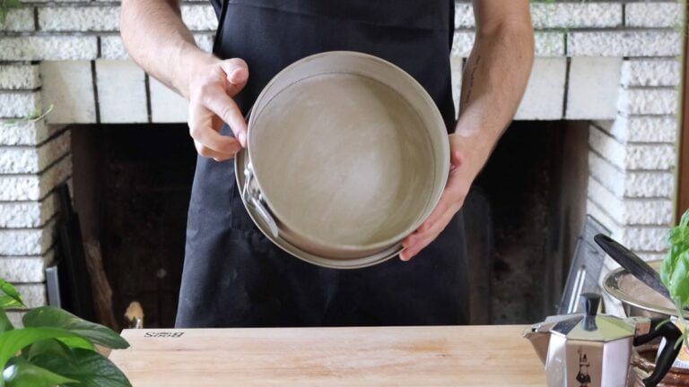 oiled springform pan