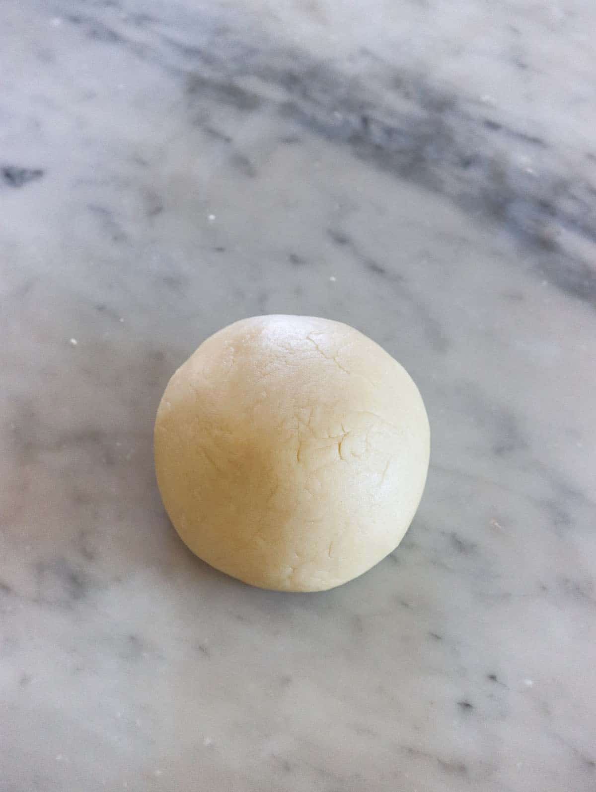 dough ball for shortcrust pastry