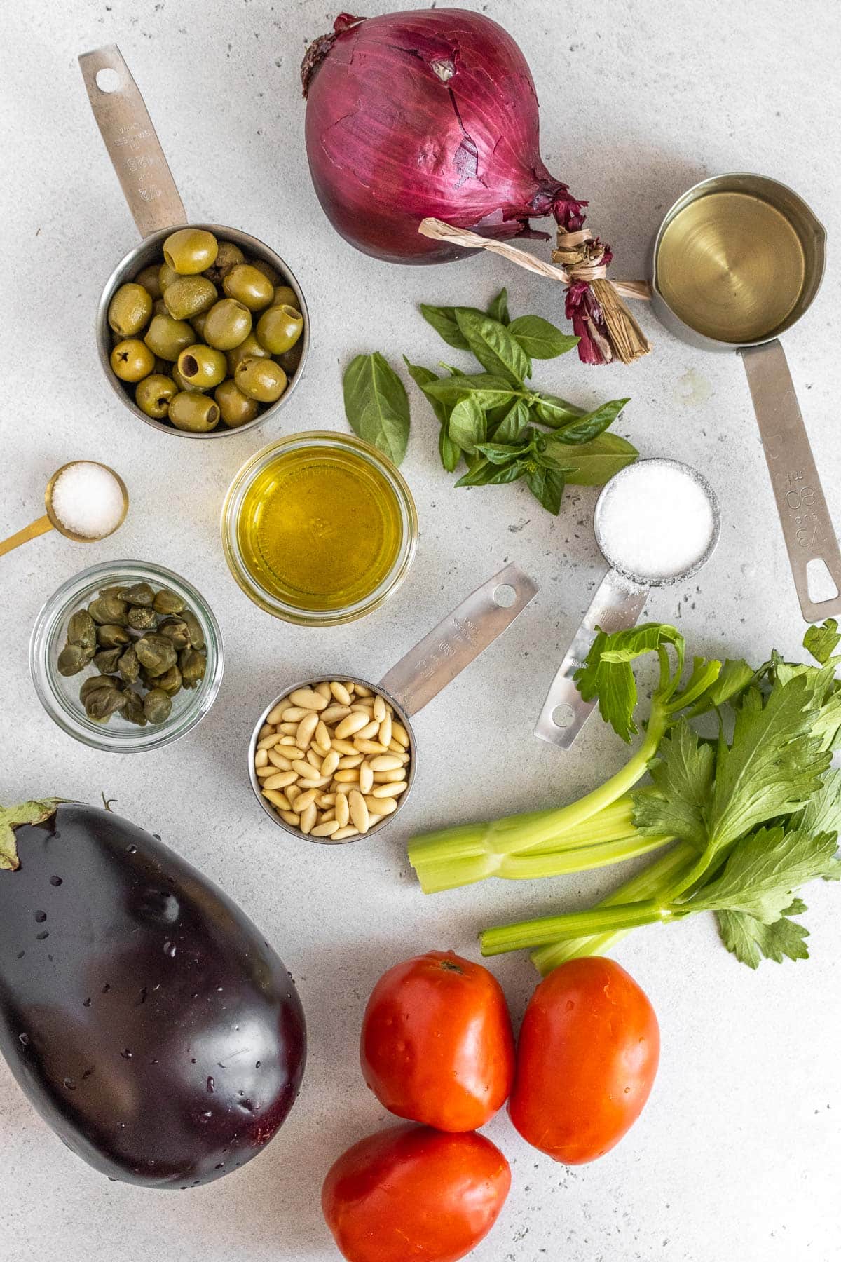 ingredients for caponata