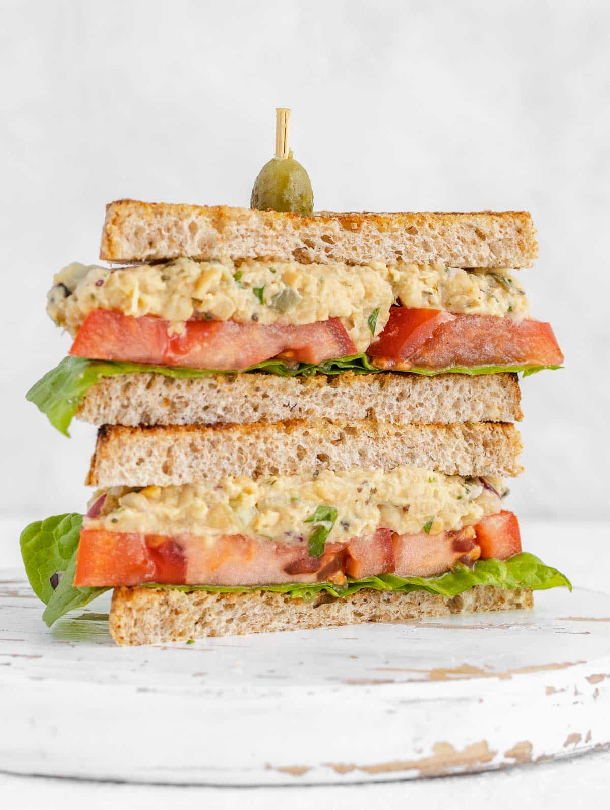 sandwich con tonno vegano
