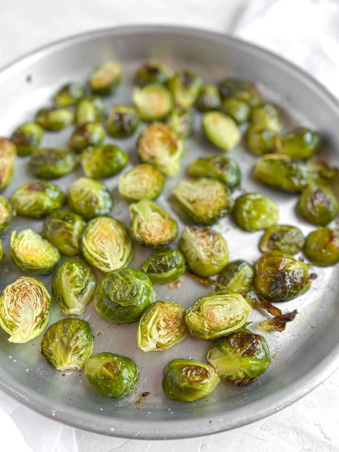 Roasted Brussels Sprouts With Maple Syrup Plant Based School