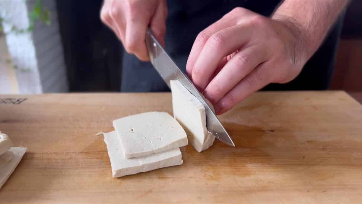 taglio il tofu