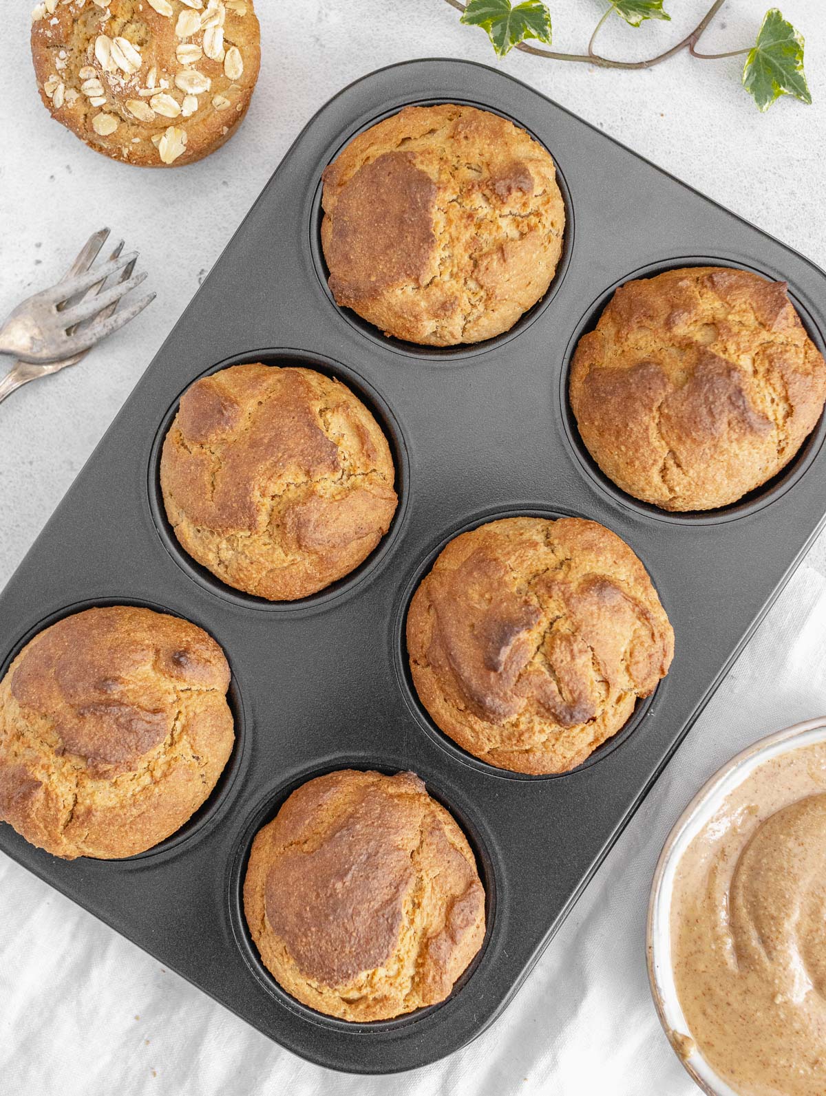 muffins with oat flour