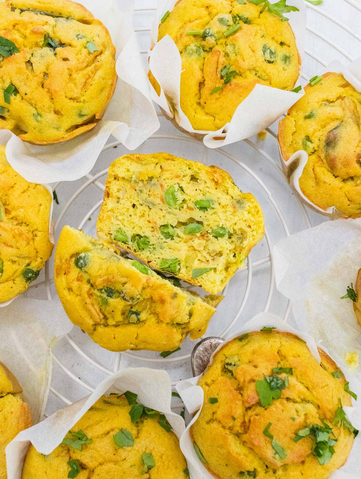 chickpea muffins