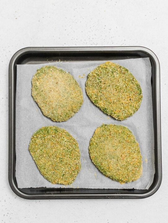 raw tofu and spinach cutlets