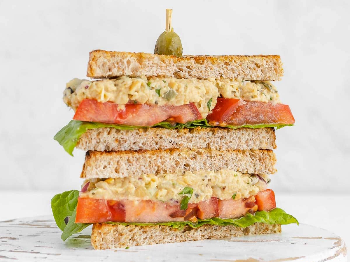 vegan tuna sandwich