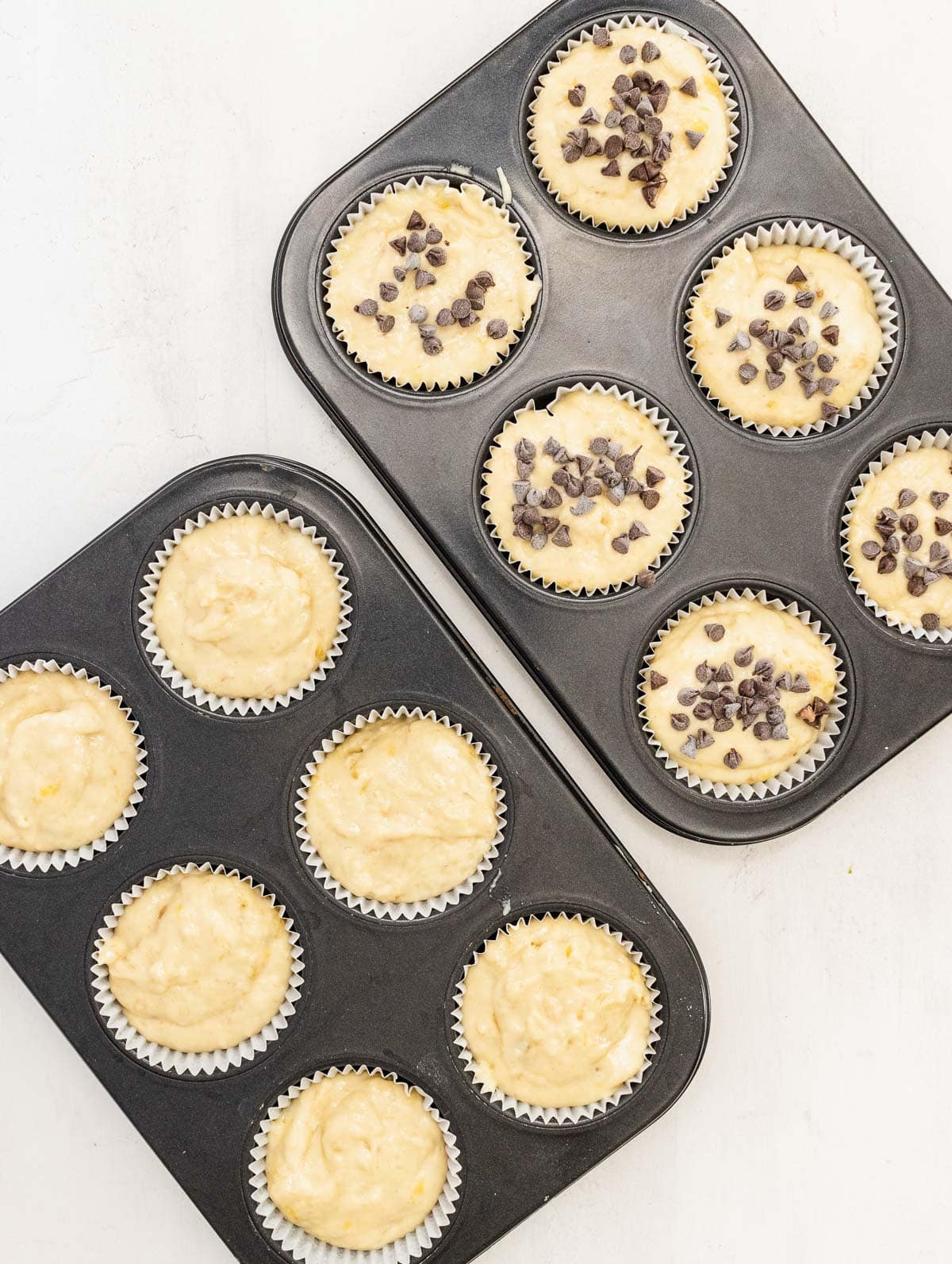 12 muffin alla banana