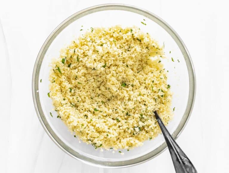 couscous with lemon herb vinaigrette