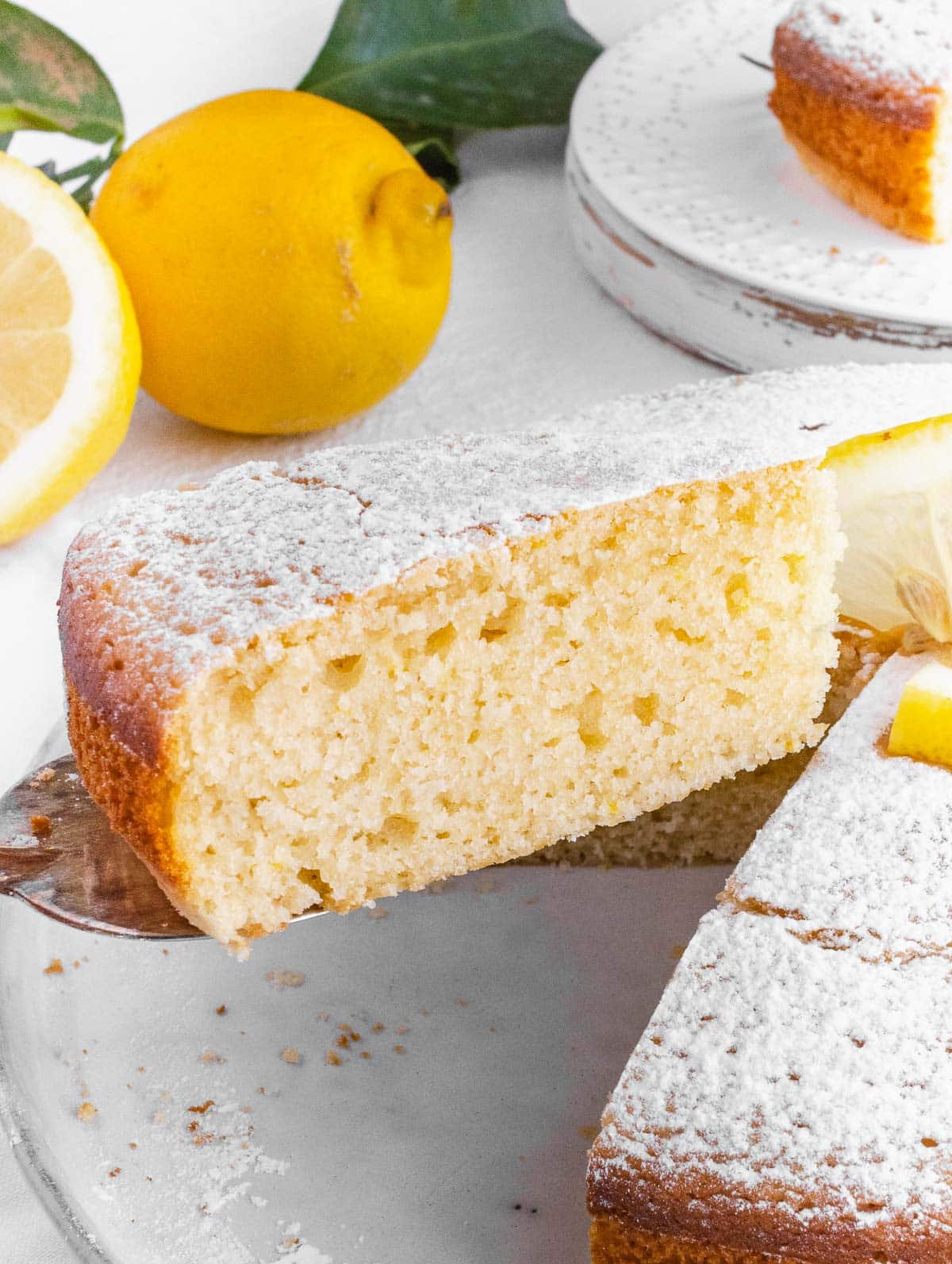 easy vegan lemon cake