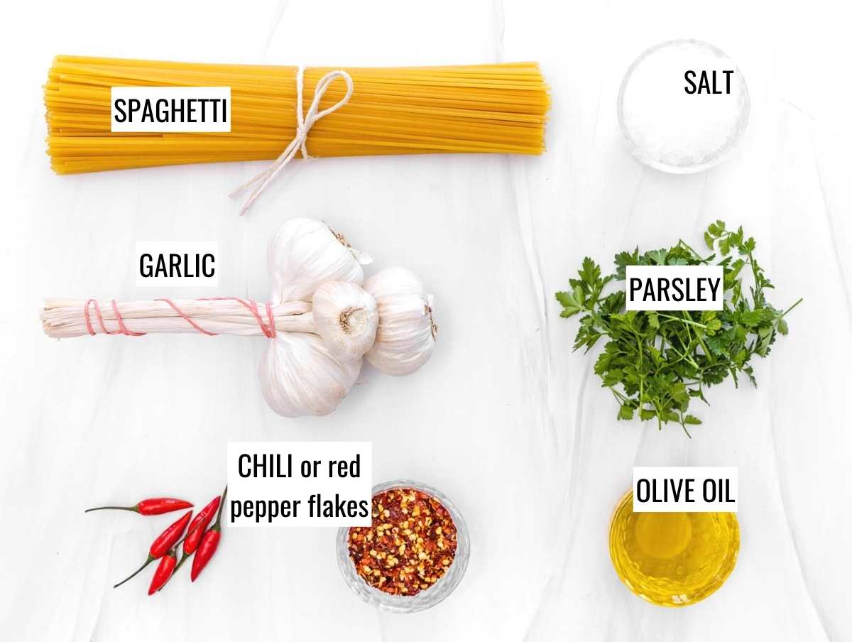aglio e olio ingredients