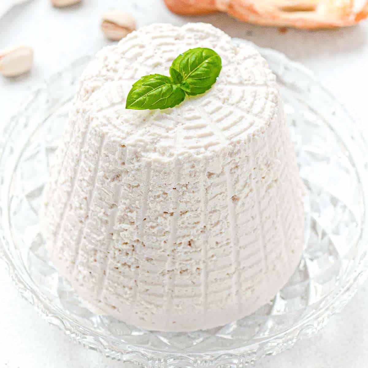 Vegan Ricotta with just 3 ingredients and no nuts