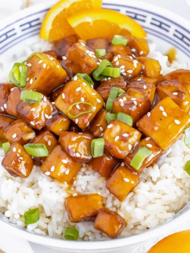 Orange Tofu Story The Plant Based School