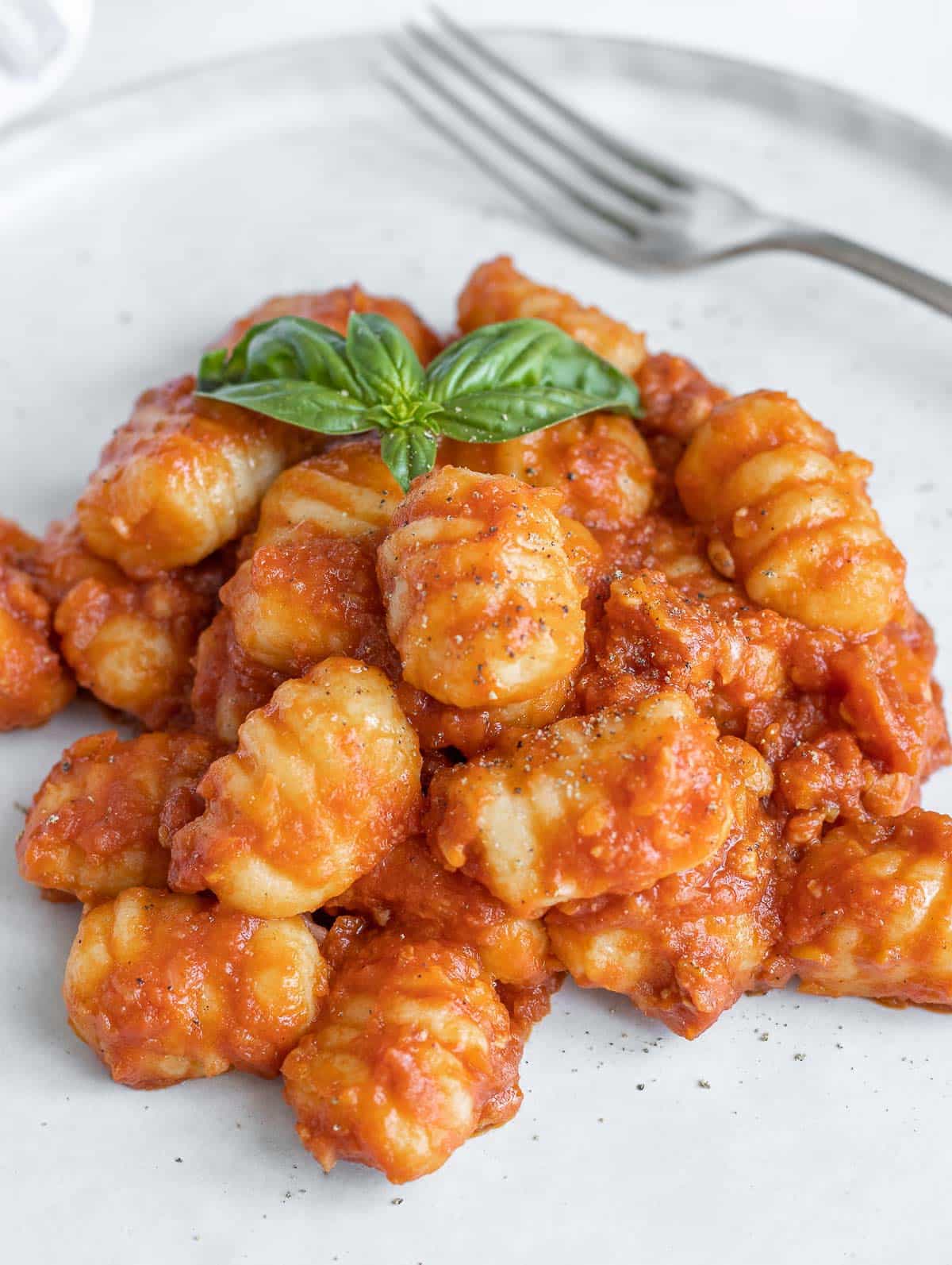 gnocchi with tomato sauce